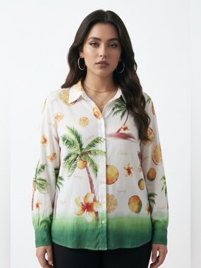 Rachel Zoe printed blouse